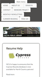 Mobile Screenshot of fultonpubliclibrary.org